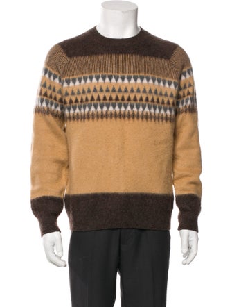 Gran Sasso Virgin Wool Striped Pullover