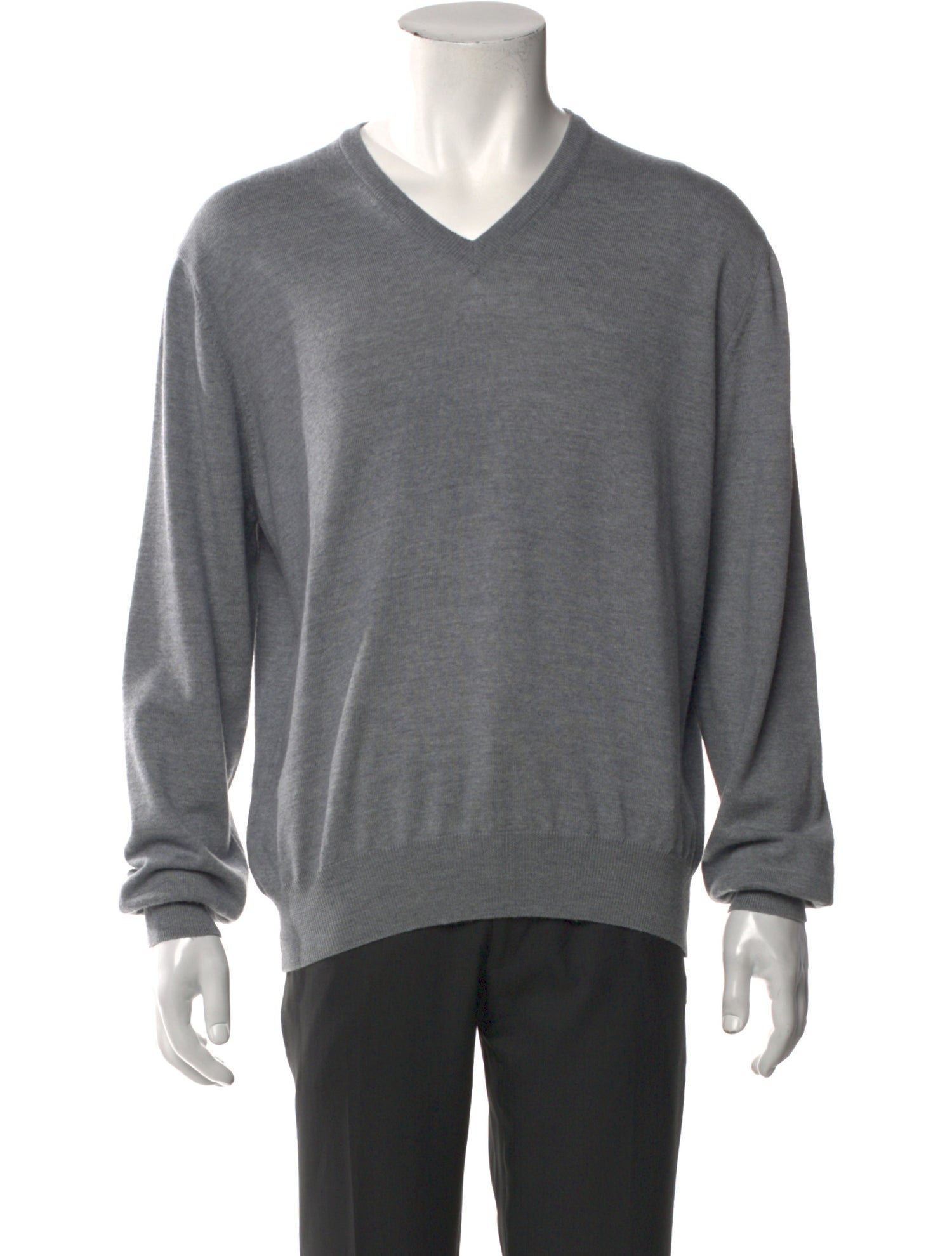 Gran Sasso Virgin Wool V-Neck Pullover