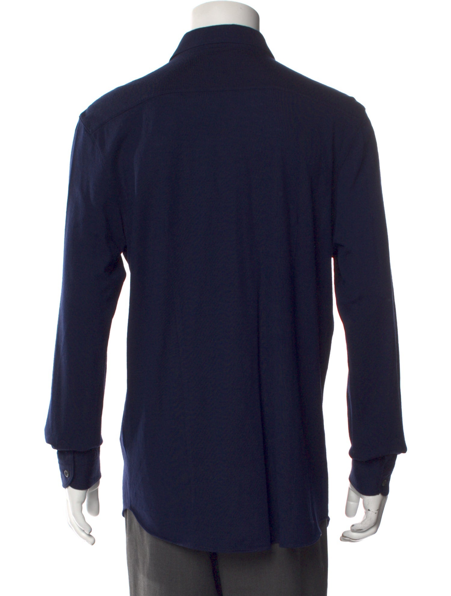 Gran Sasso Virgin Wool Long Sleeve Shirt