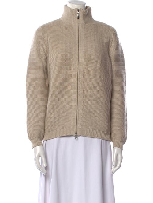 Gran Sasso Virgin Wool Mock Neck Sweater