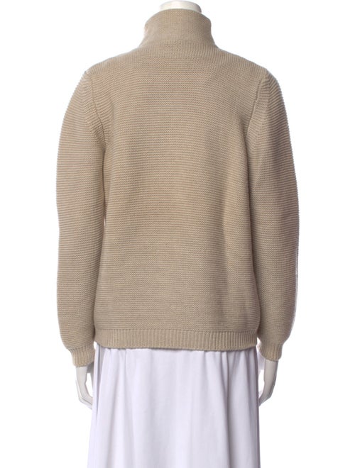 Gran Sasso Virgin Wool Mock Neck Sweater