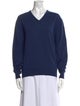 Gran Sasso Virgin Wool V-Neck Sweater