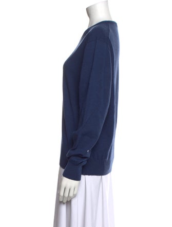 Gran Sasso Virgin Wool V-Neck Sweater