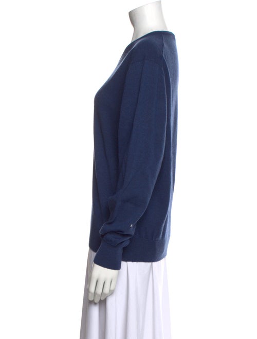 Gran Sasso Virgin Wool V-Neck Sweater