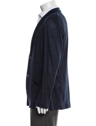 Gran Sasso Linen Peacoat