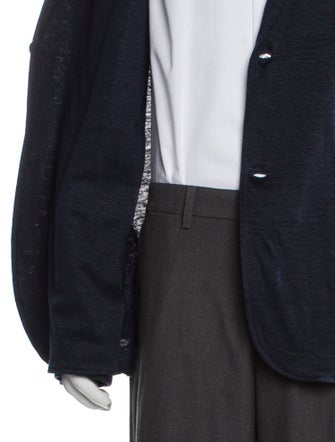 Gran Sasso Linen Peacoat