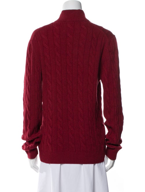 Gran Sasso Virgin Wool Mock Neck Sweater