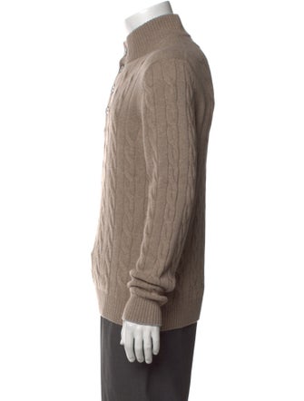 Gran Sasso Virgin Wool Turtleneck Polo Sweater