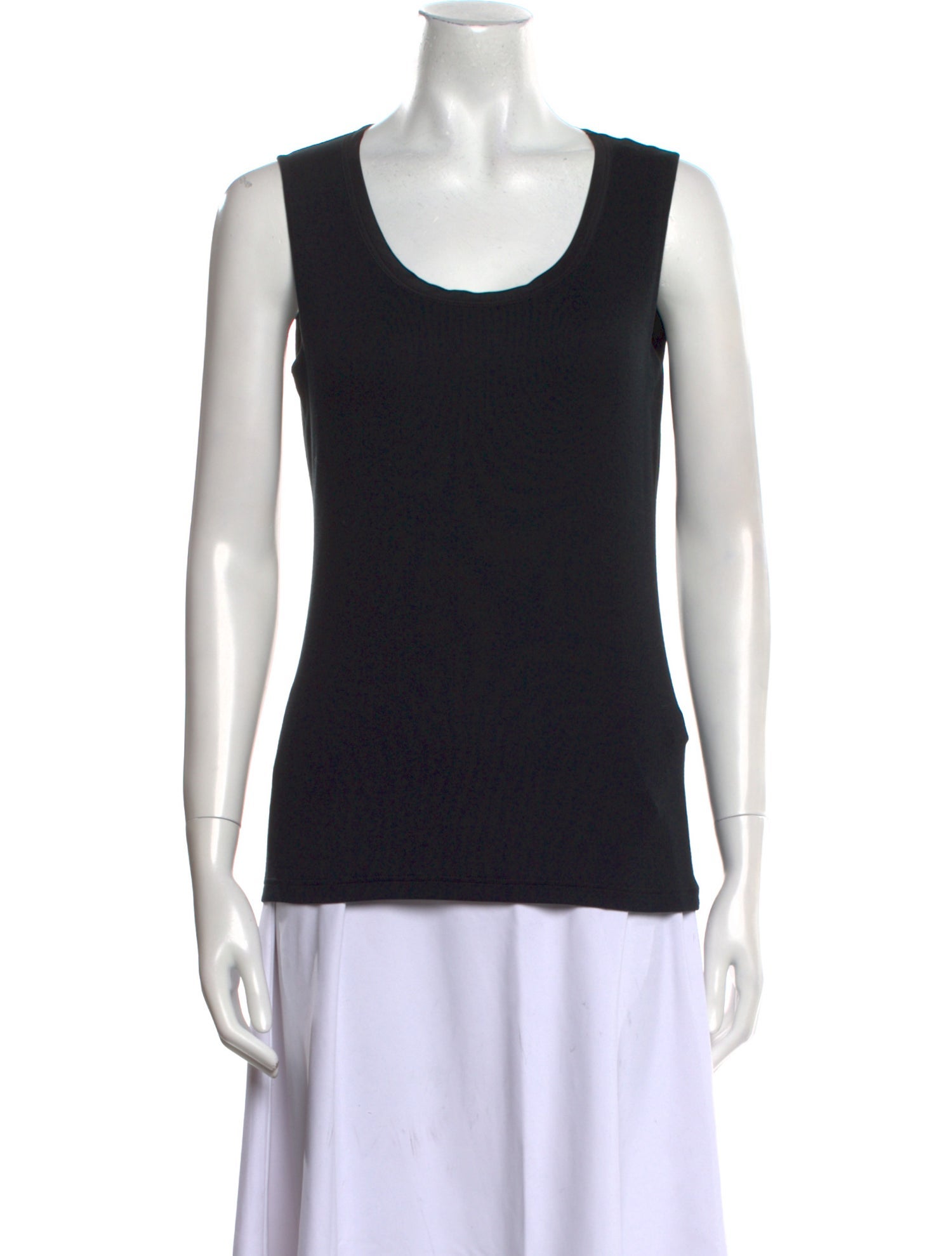 Gran Sasso Scoop Neck Sleeveless Top