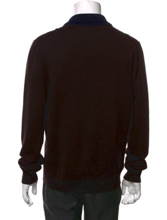 Gran Sasso Virgin Wool Collar Polo Sweater