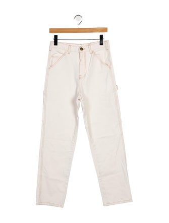 The Great High-Rise Straight Leg Jeans