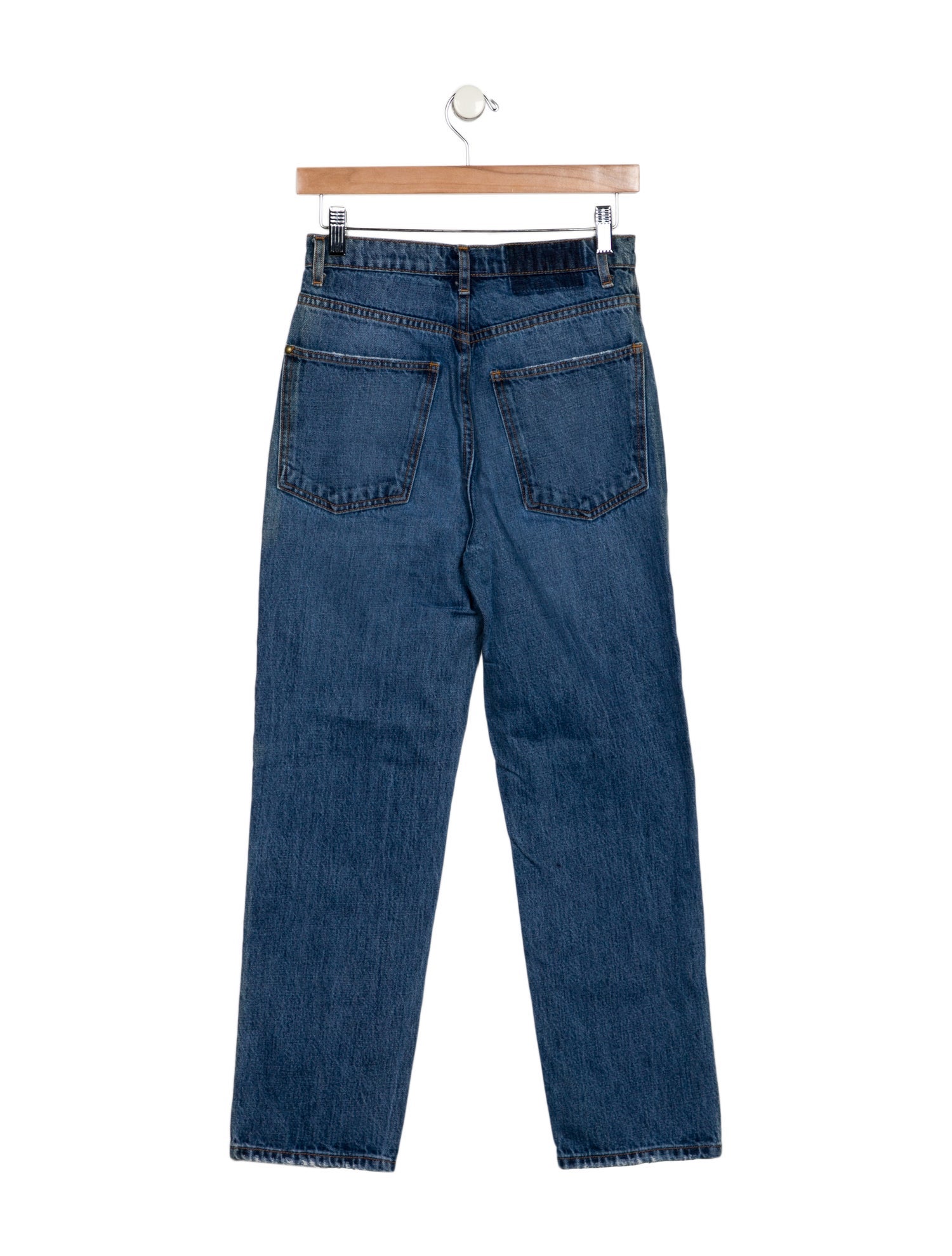The Great High-Rise Straight Leg Jeans
