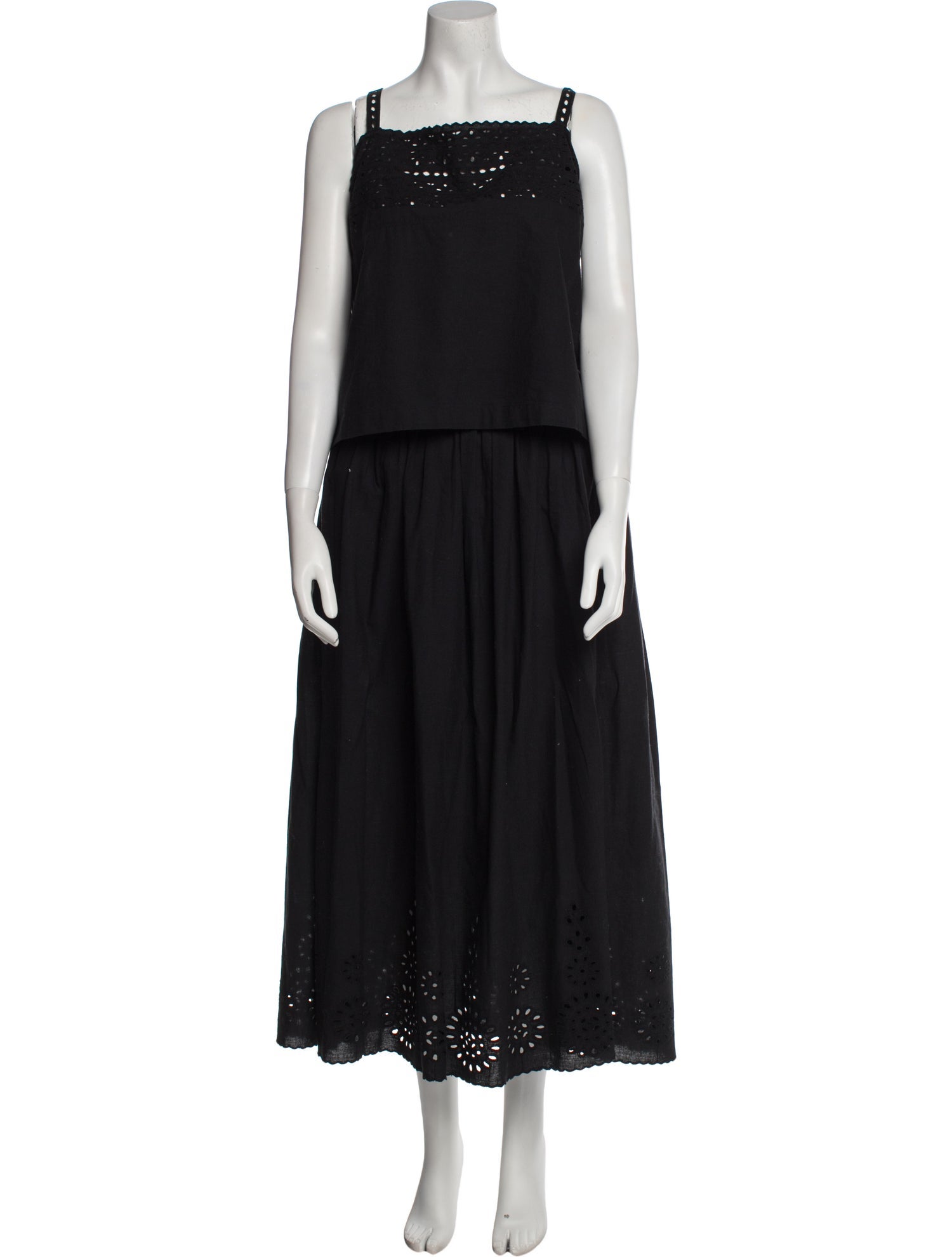 The Great Pleated Accents Skirt Set