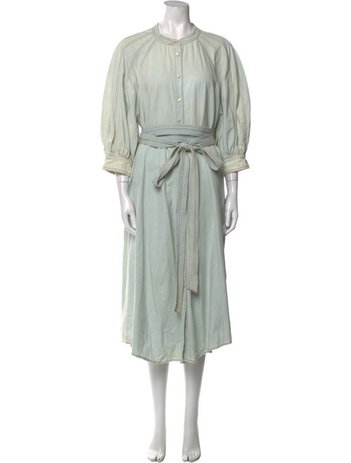 The Great Crew Neck Long Dress