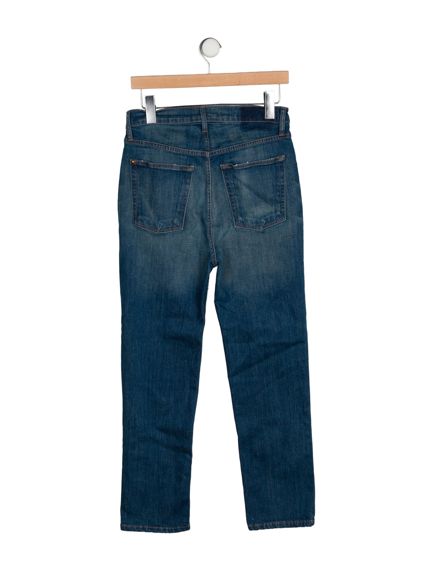 The Great High-Rise Straight Leg Jeans