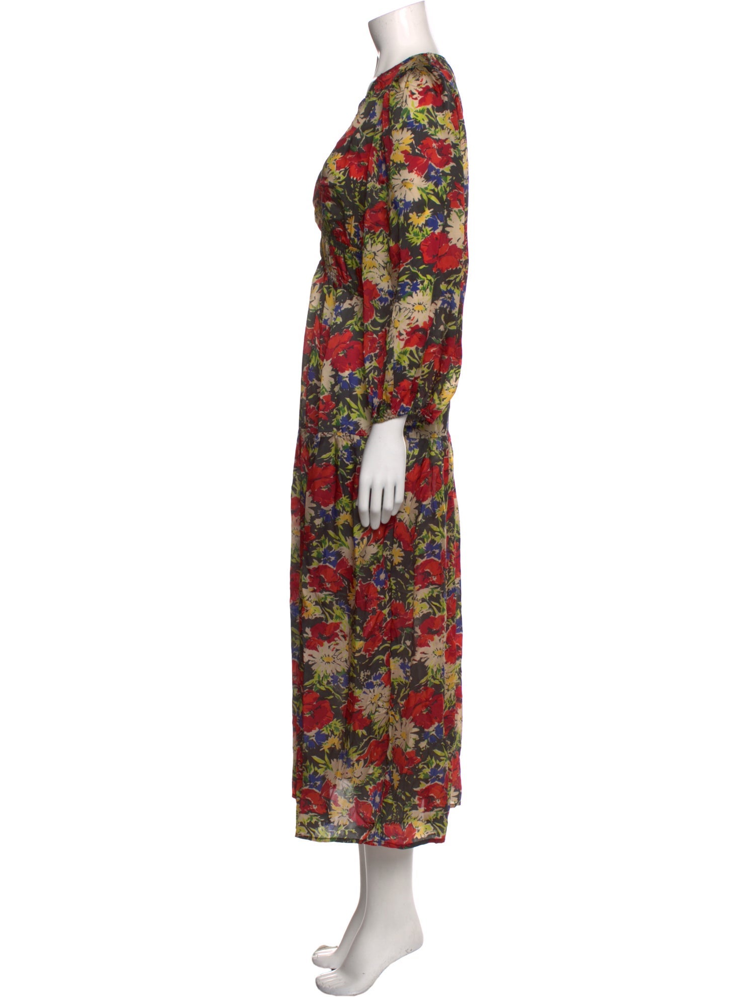 The Great Floral Print Long Dress w/ Tags