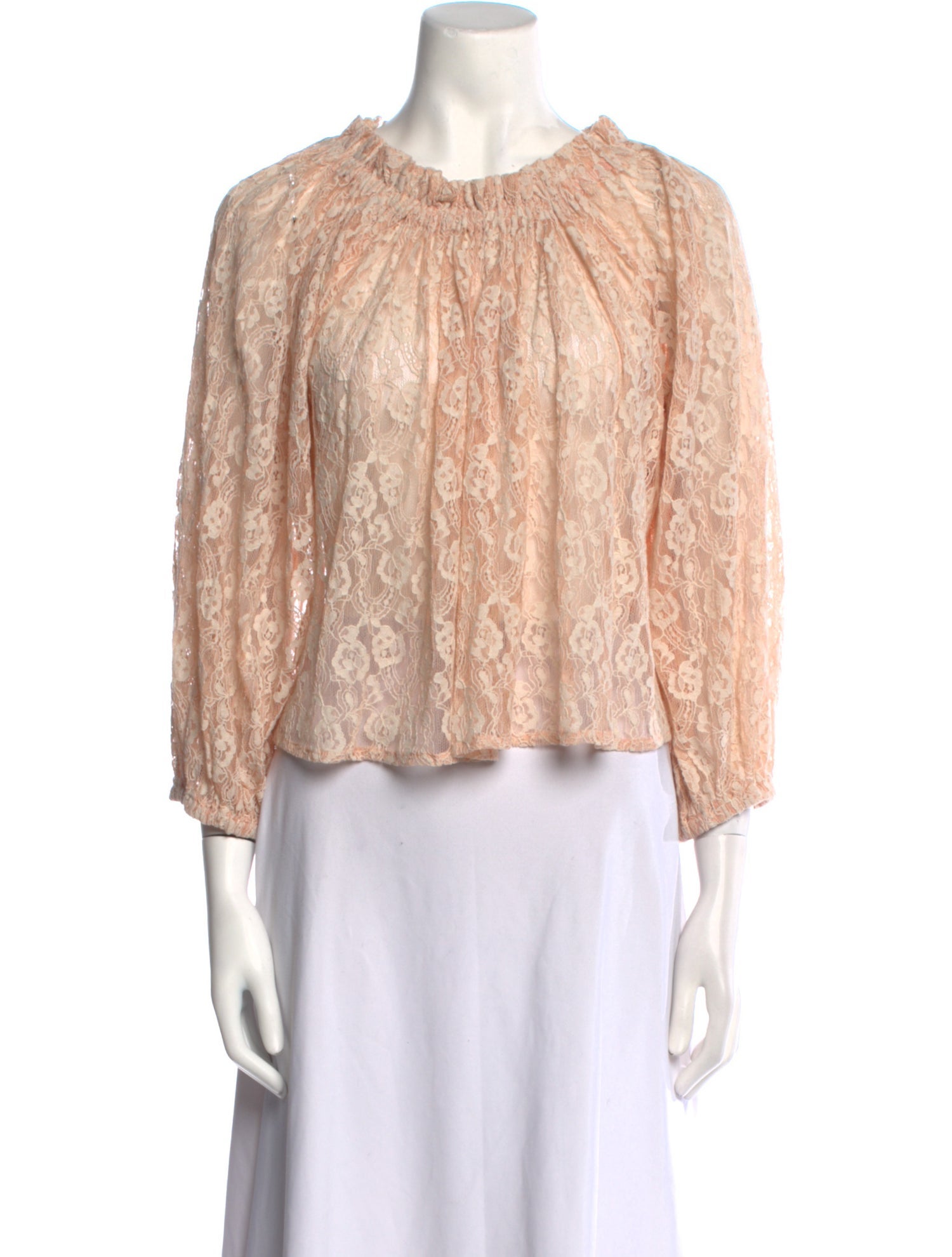 The Great Floral Print Mock Neck Crop Top w/ Tags