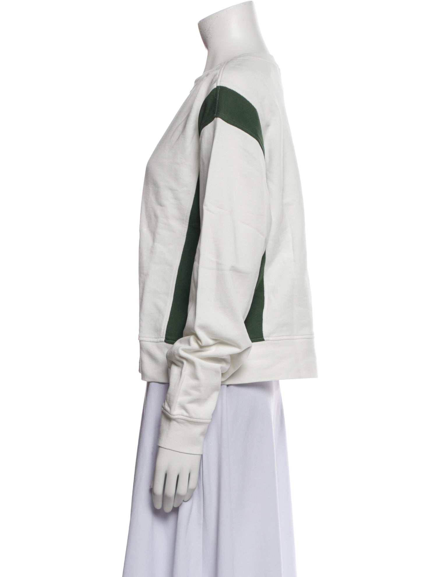 The Great V-Neck Long Sleeve Sweatshirt