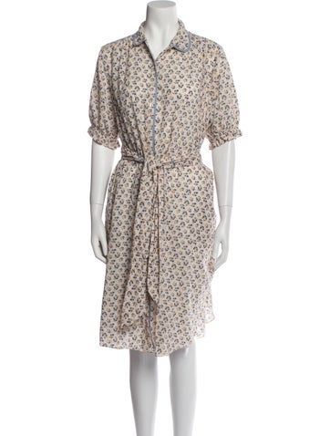 The Great Loungewear Printed Ruffle Embellishment Nightgown S