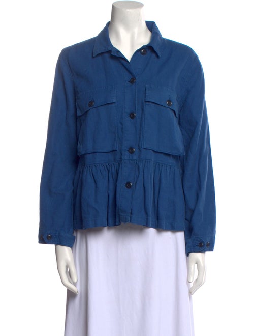 The Great Long Sleeve Button-Up Top