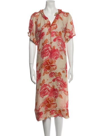 The Great Dresses Silk Long Dress XS