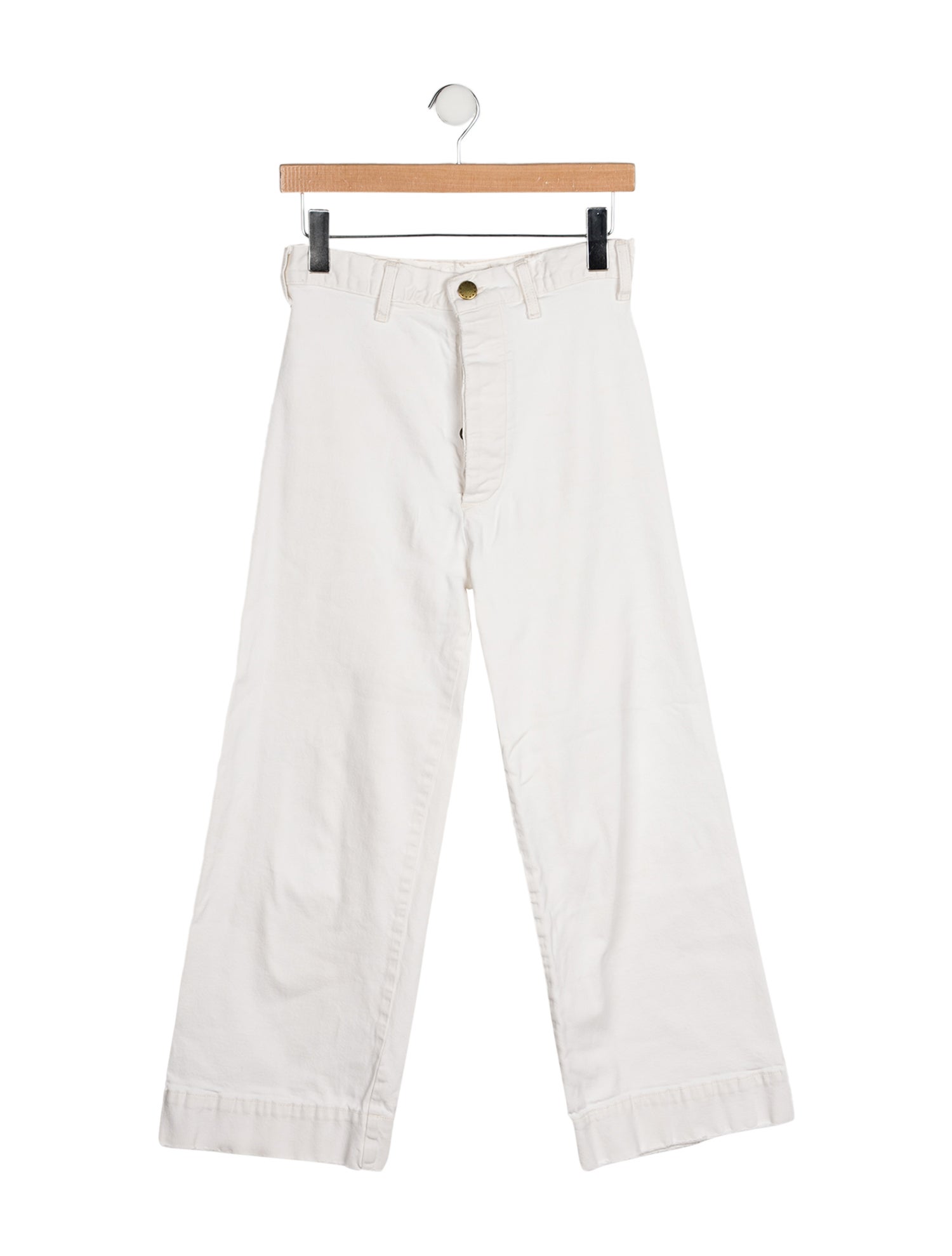 The Great Mid-Rise Wide Leg Jeans