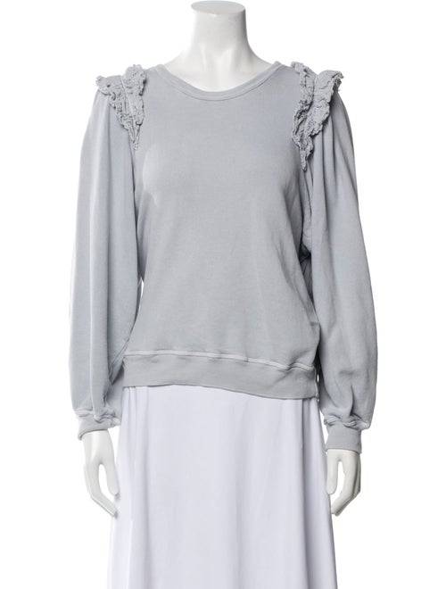 The Great Scoop Neck Long Sleeve Sweatshirt