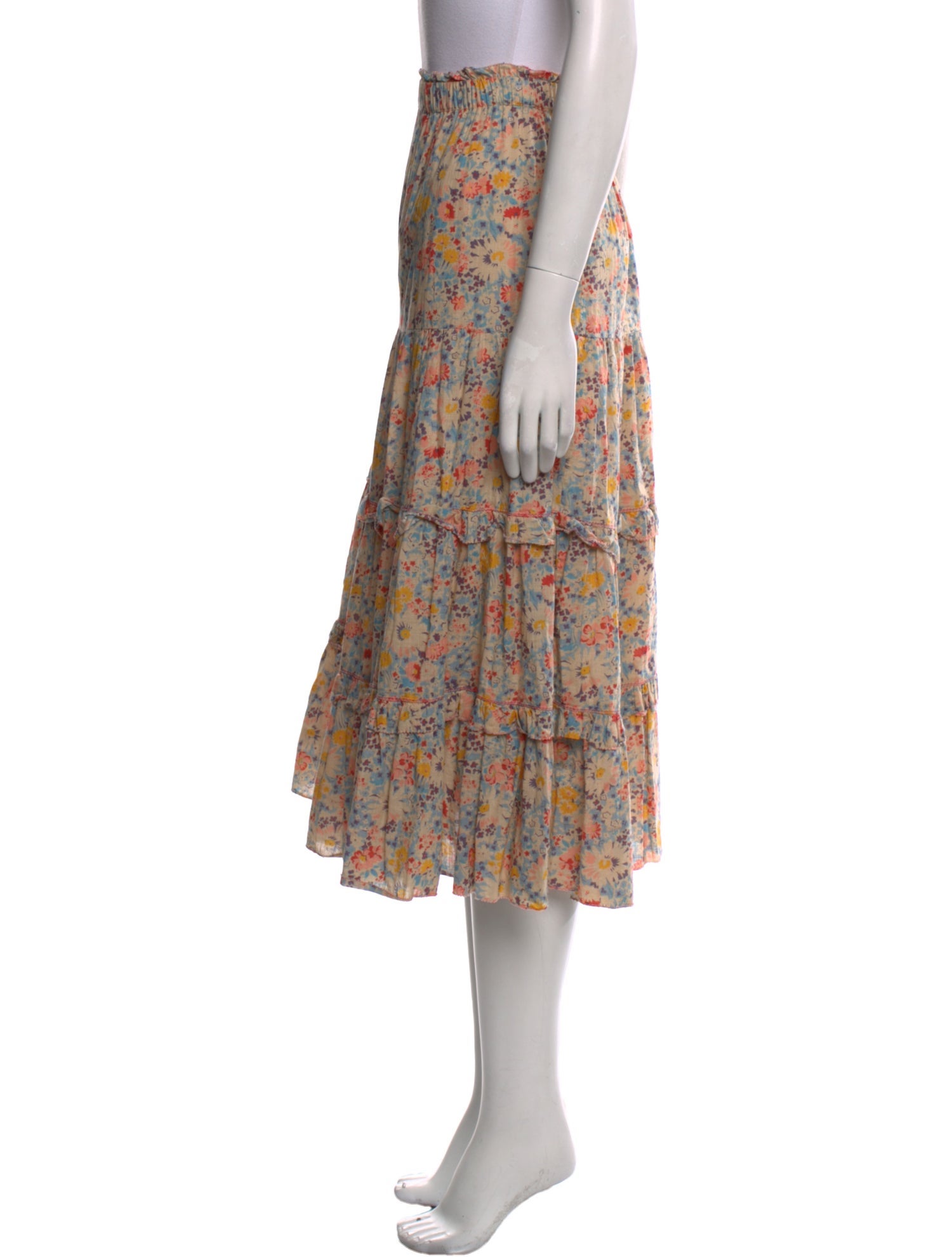 The Great Floral Print Knee-Length Skirt