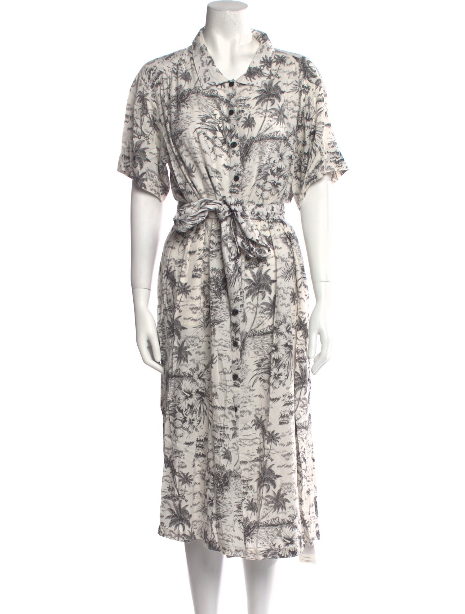The Great Floral Print Midi Length Dress