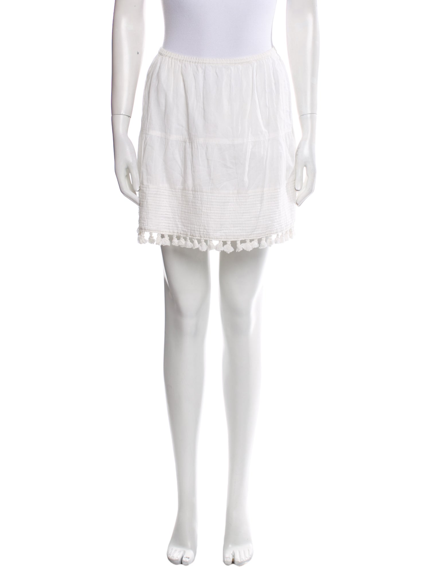 The Great Lace Trim Embellishment Mini Skirt