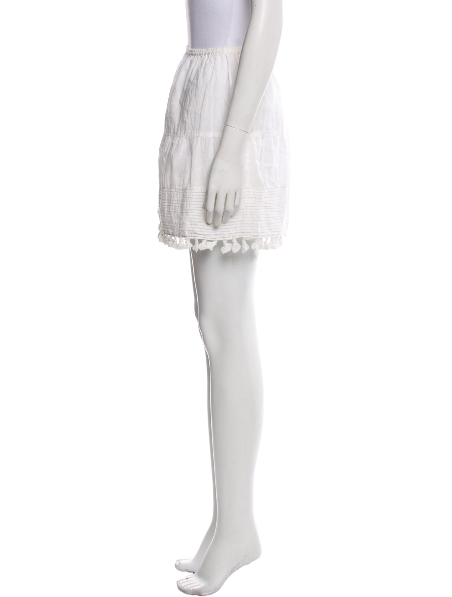 The Great Lace Trim Embellishment Mini Skirt