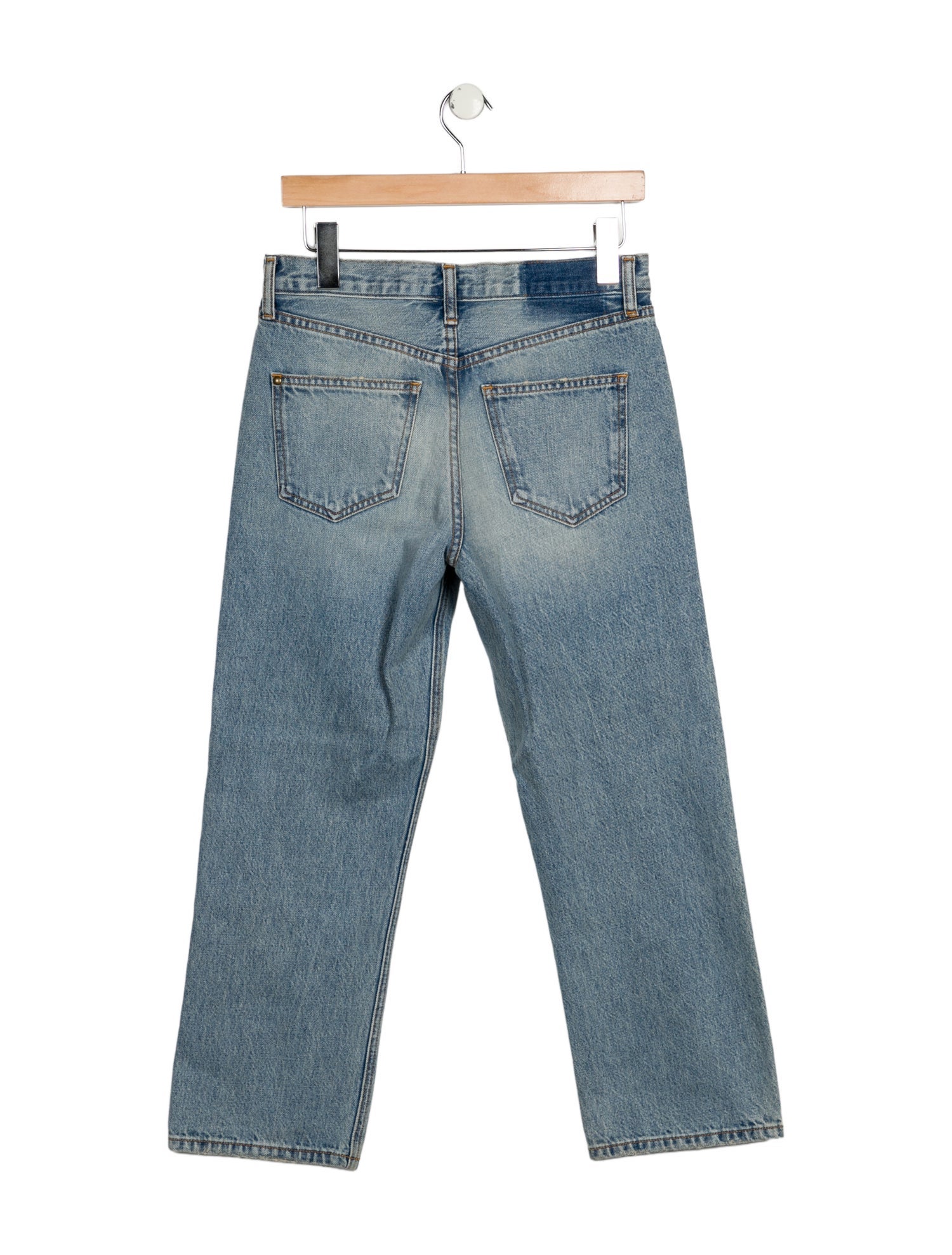 The Great Mid-Rise Straight Leg Jeans