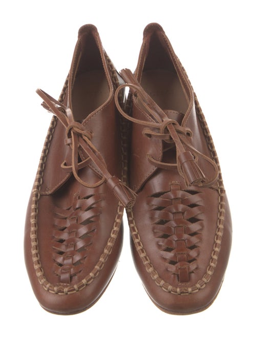 The Great Leather Whipstitch Trim Oxfords