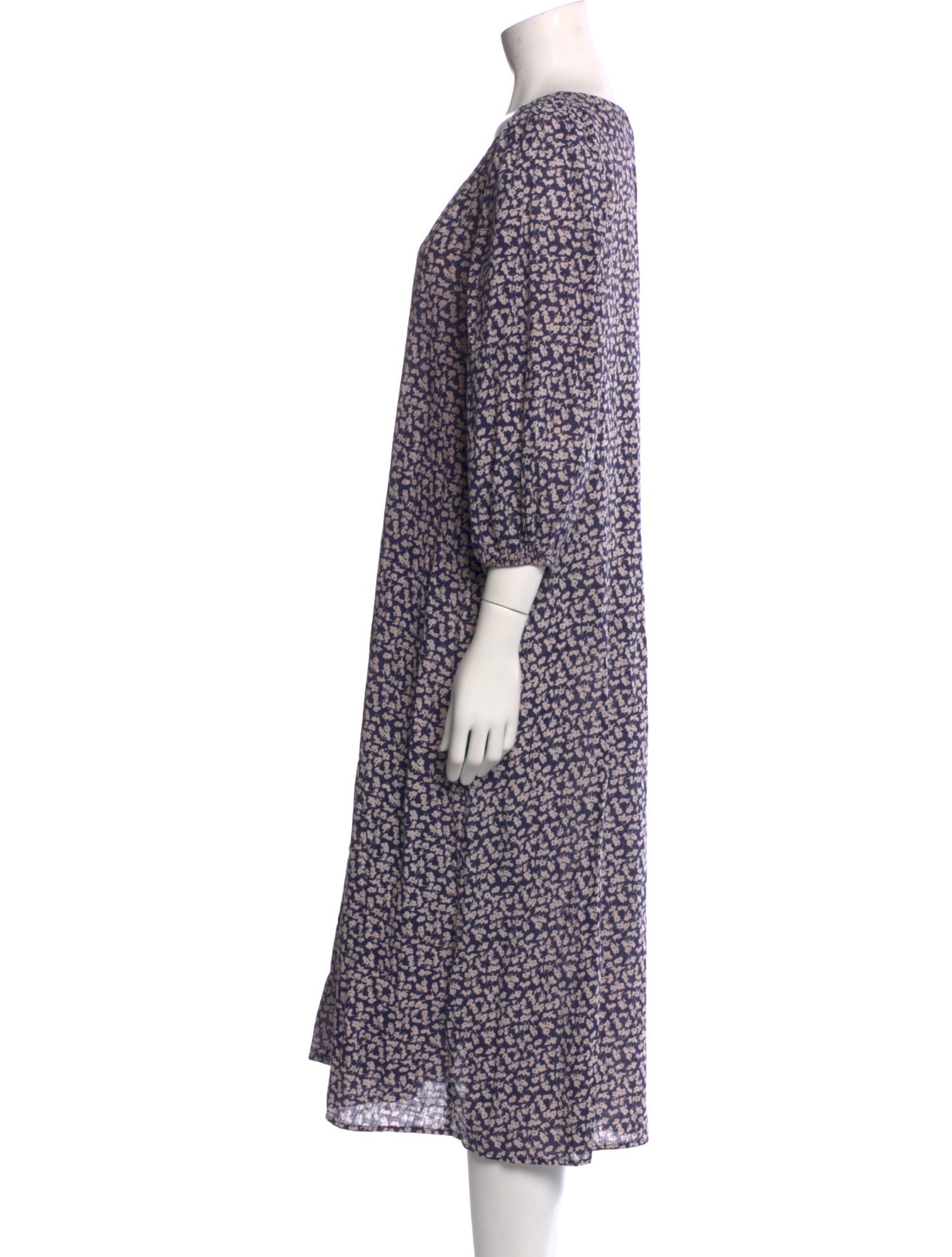 The Great Printed Midi Length Dress