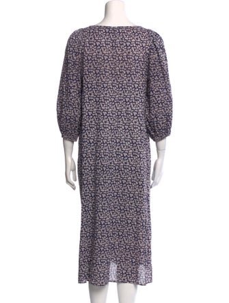 The Great Printed Midi Length Dress