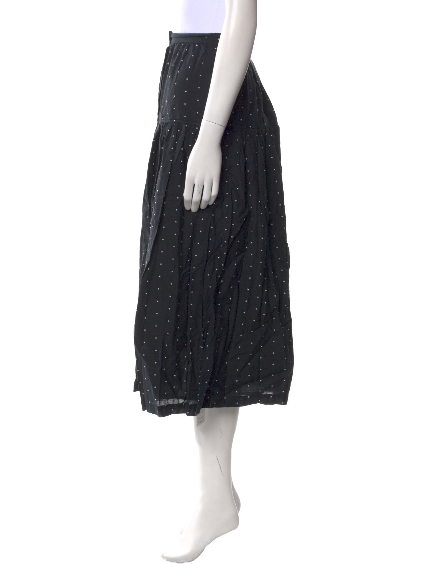 The Great Polka Dot Print Midi Length Skirt