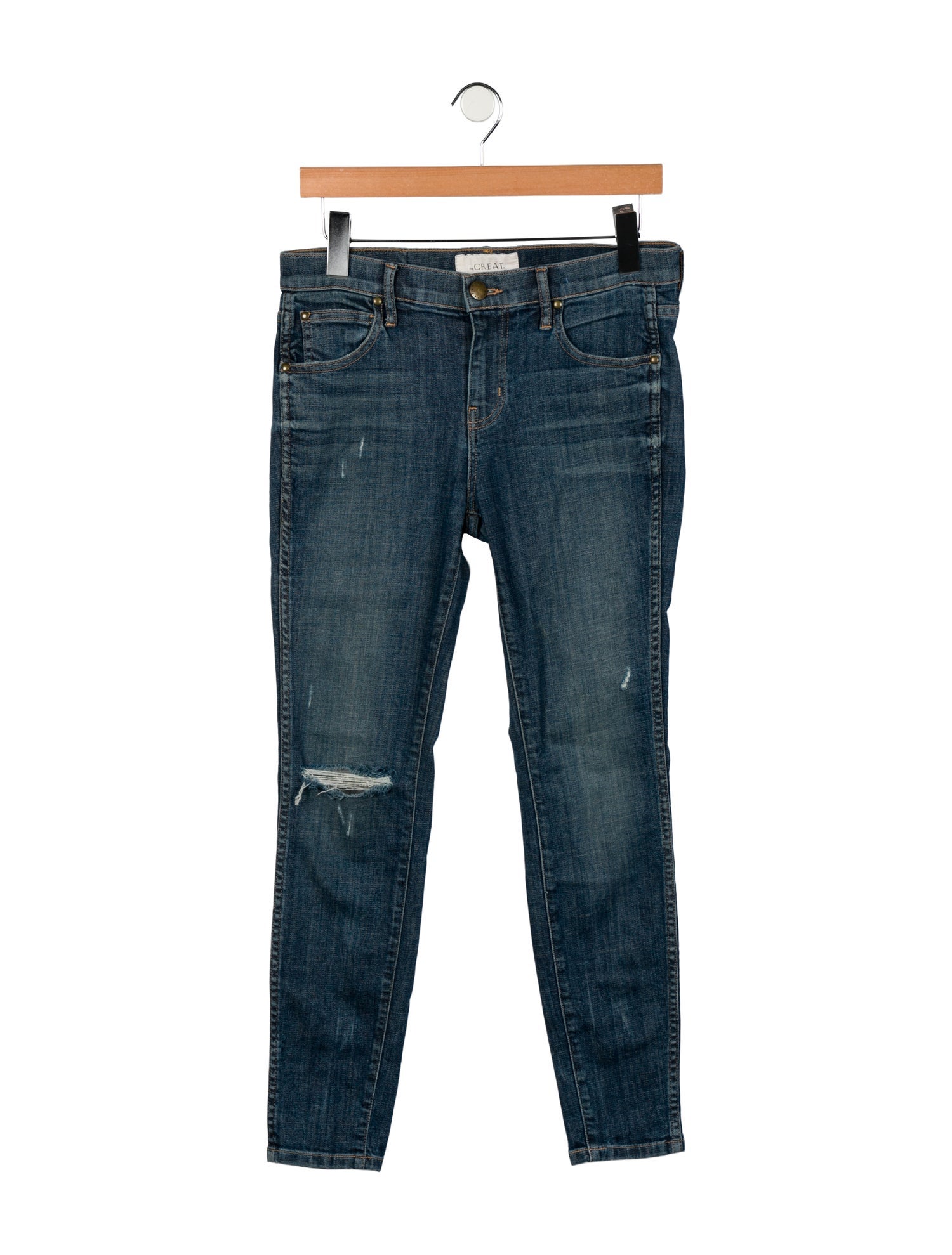 The Great Mid-Rise Skinny Leg Jeans
