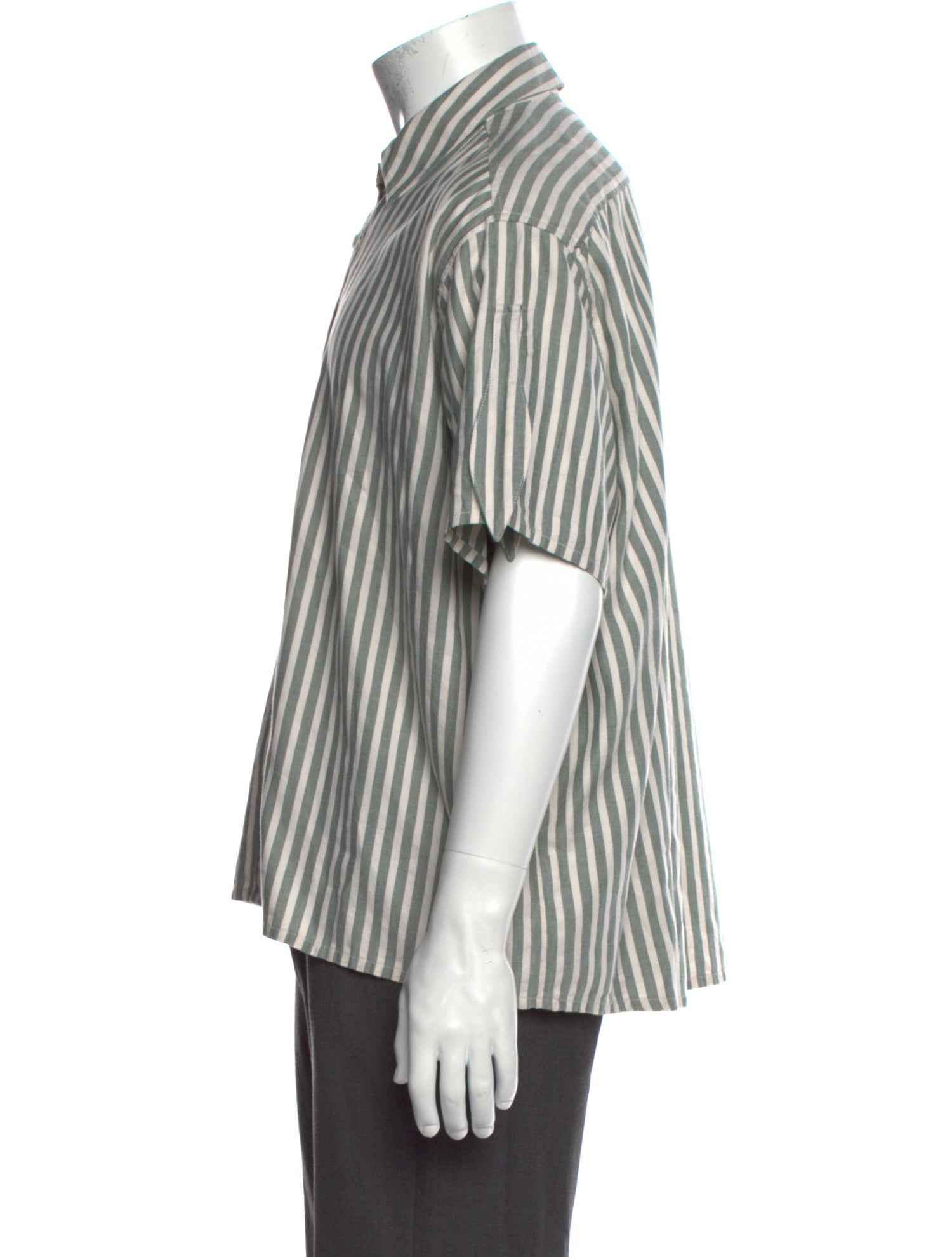 The Great Striped Short Sleeve Shirt