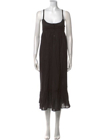 The Great Dresses Scoop Neck Midi Length Dress M