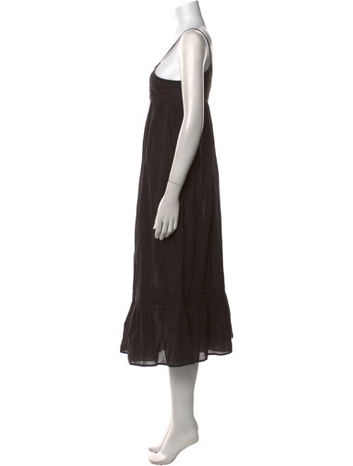 The Great Scoop Neck Midi Length Dress