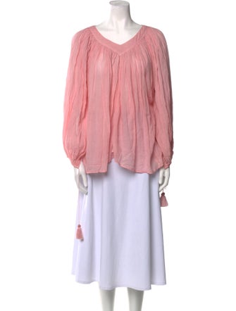 The Great V-Neck Long Sleeve Tunic