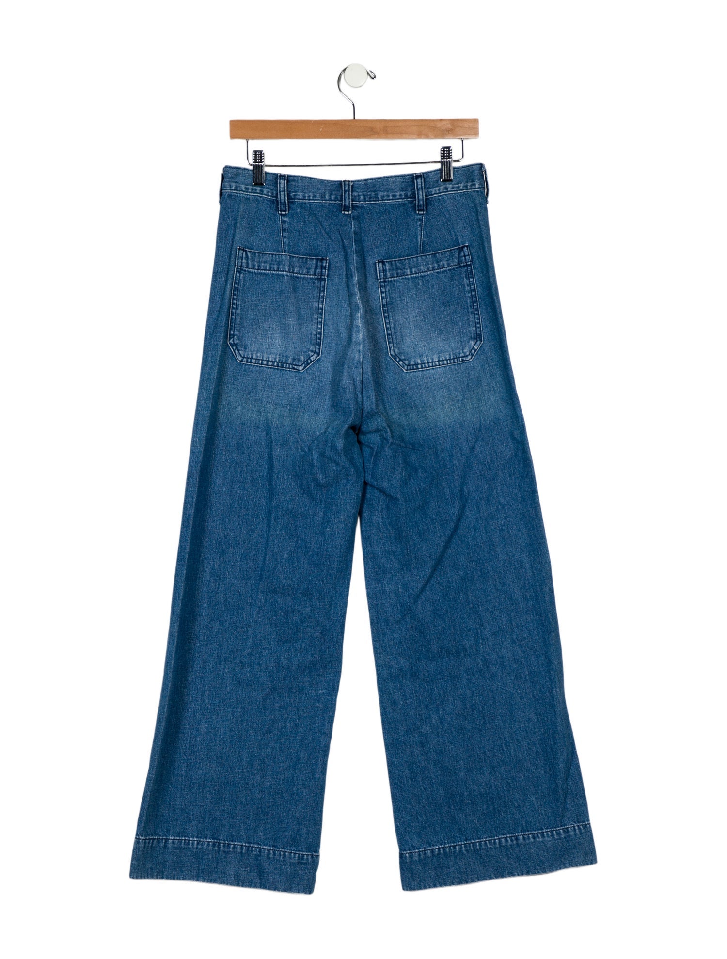 The Great High-Rise Wide Leg Jeans