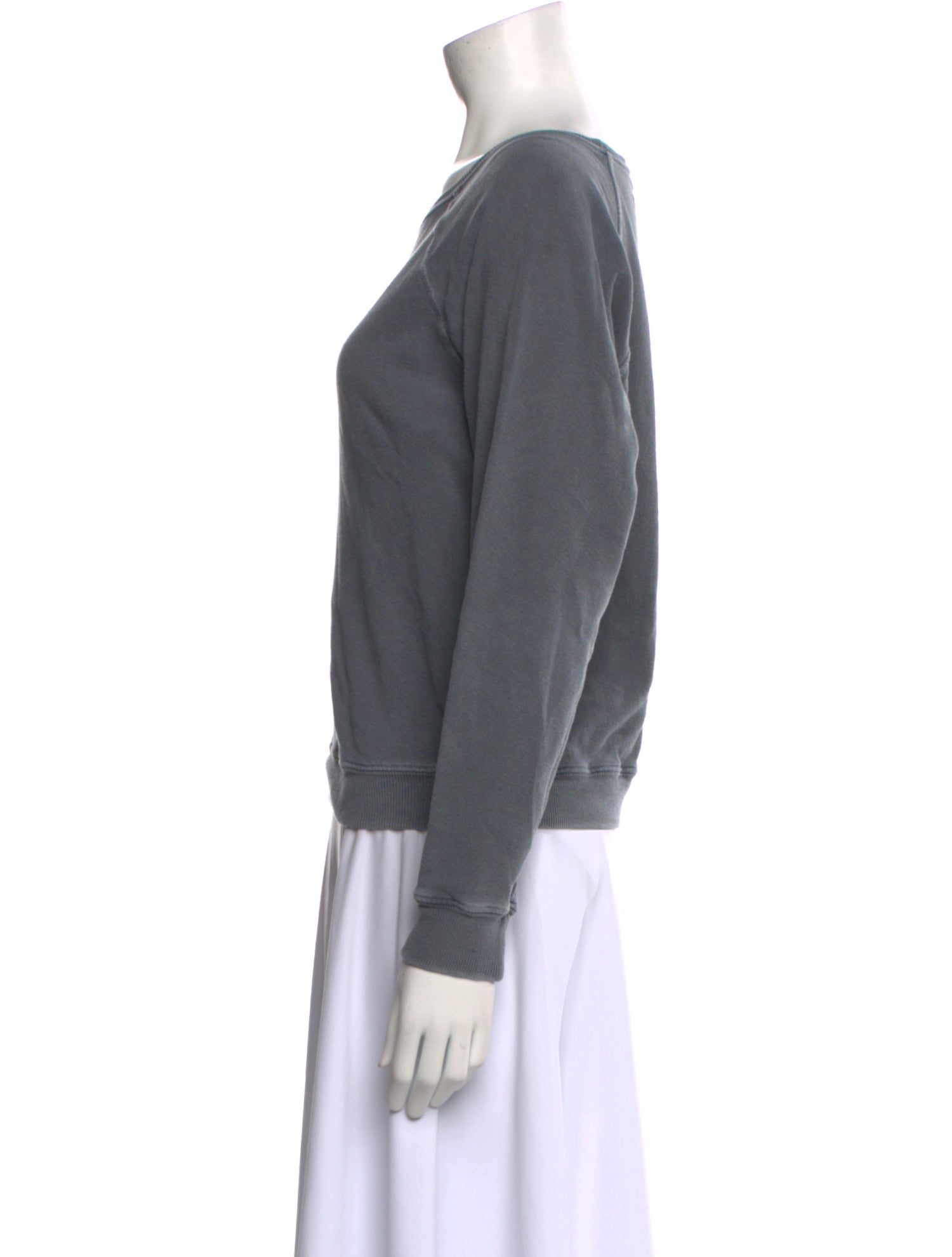 The Great Bateau Neckline Long Sleeve Sweatshirt