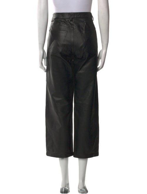 The Great Leather Wide Leg Pants