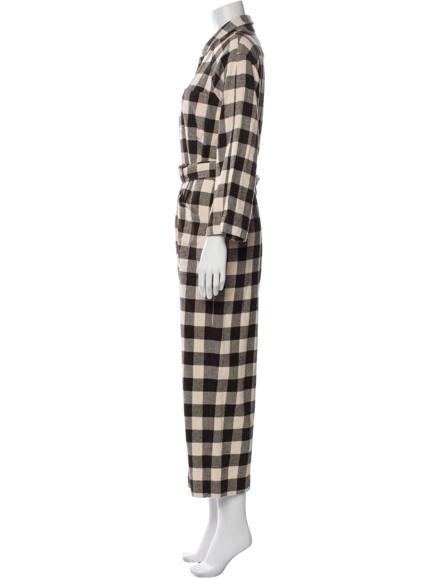 The Great Plaid Print Jumpsuit