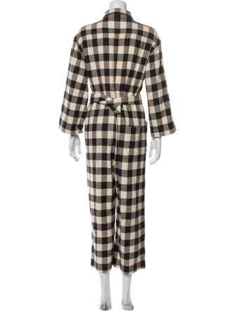 The Great Plaid Print Jumpsuit