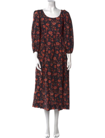 The Great Floral Print Long Dress