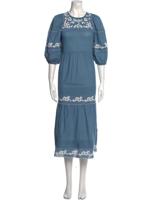 The Great Crew Neck Midi Length Dress