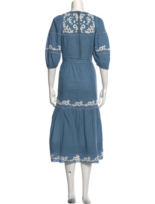 The Great Crew Neck Midi Length Dress