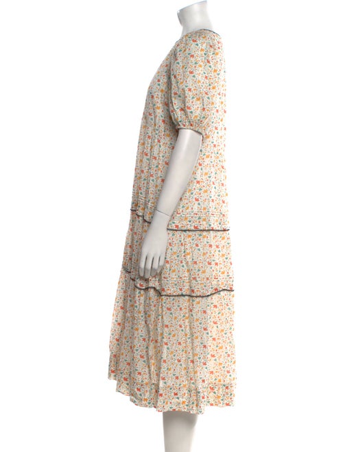 The Great Floral Print Midi Length Dress